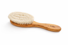 Load image into Gallery viewer, Hydrocotton Baby Robe & Olivewood Brush Gift Set