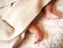 Load image into Gallery viewer, Evie and Merino Cashmere Newborn Baby Blanket Set.