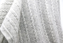 Load image into Gallery viewer, Cashmere Baby Blanket Close Up