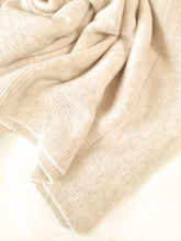 Load image into Gallery viewer, Merino Wool Cashmere Baby Blanket
